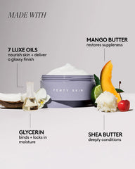 Butta Drop Whipped Oil Body Cream with Tropical Oils + Shea Butter — Fenty Fresh Shimmering