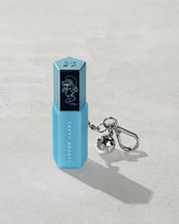 Smurfette Effect Gloss Bomb Universal Lip Luminizer + Keychain